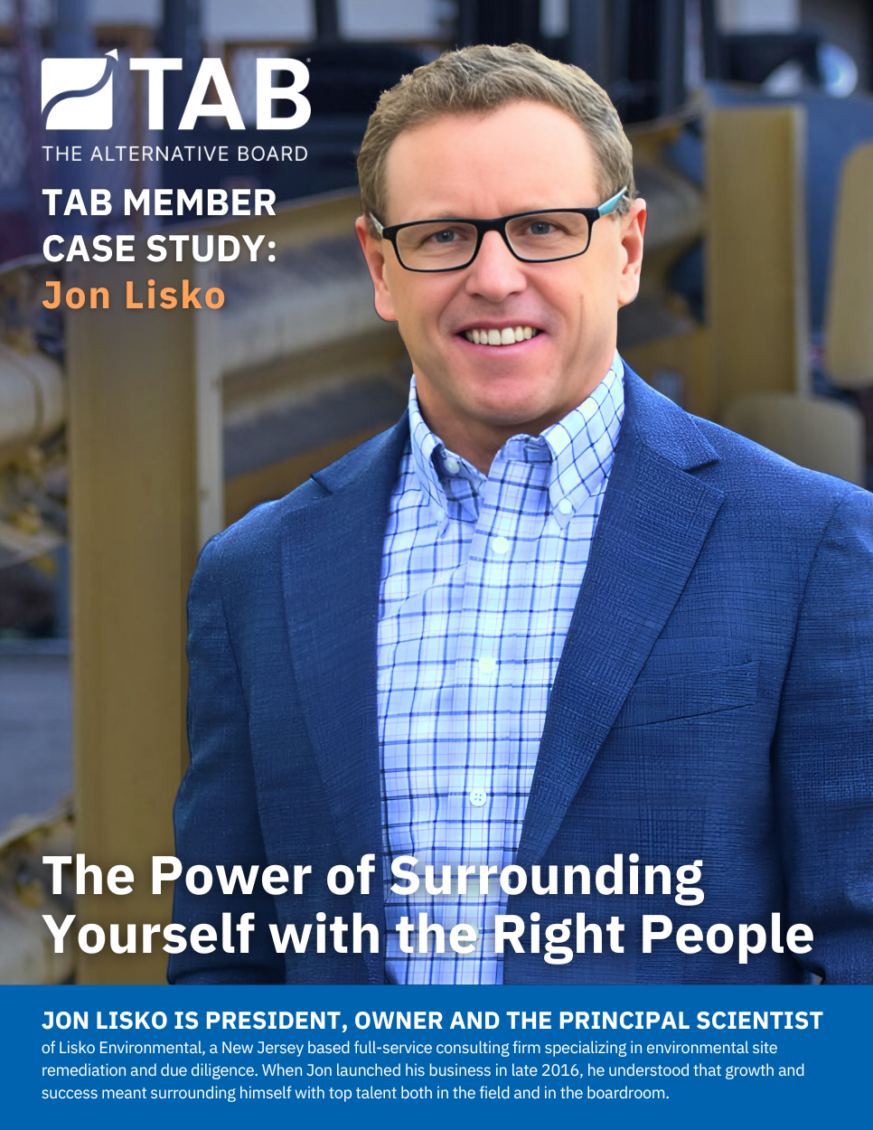 Jon Lisko - TAB Member Case Study