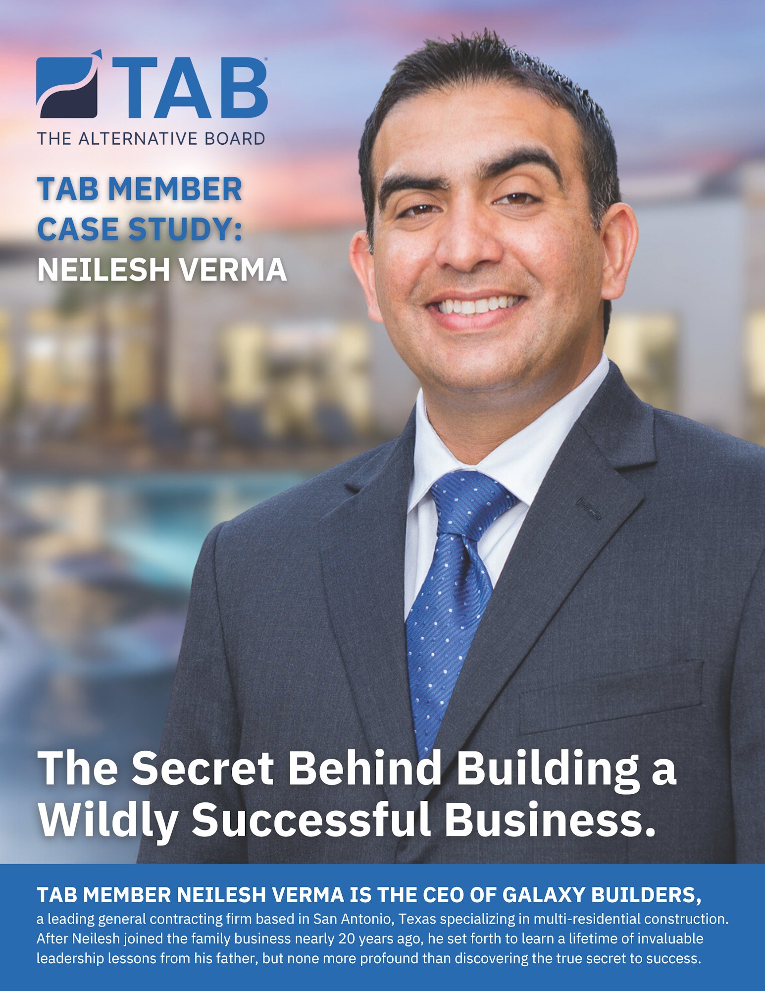 Neilesh Verma - TAB Member Case Study_Cover