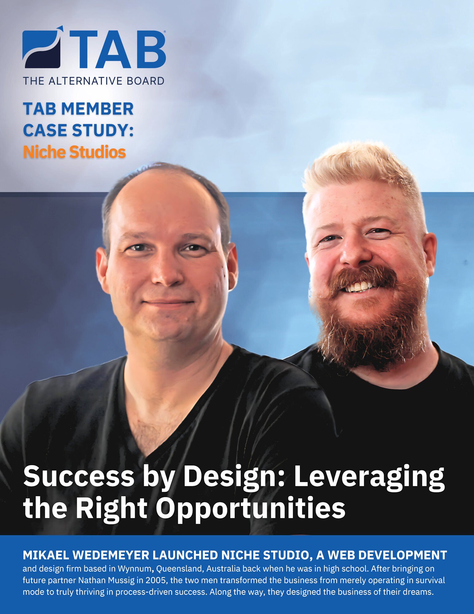 Niche Studio - TAB Member Case Study _Cover